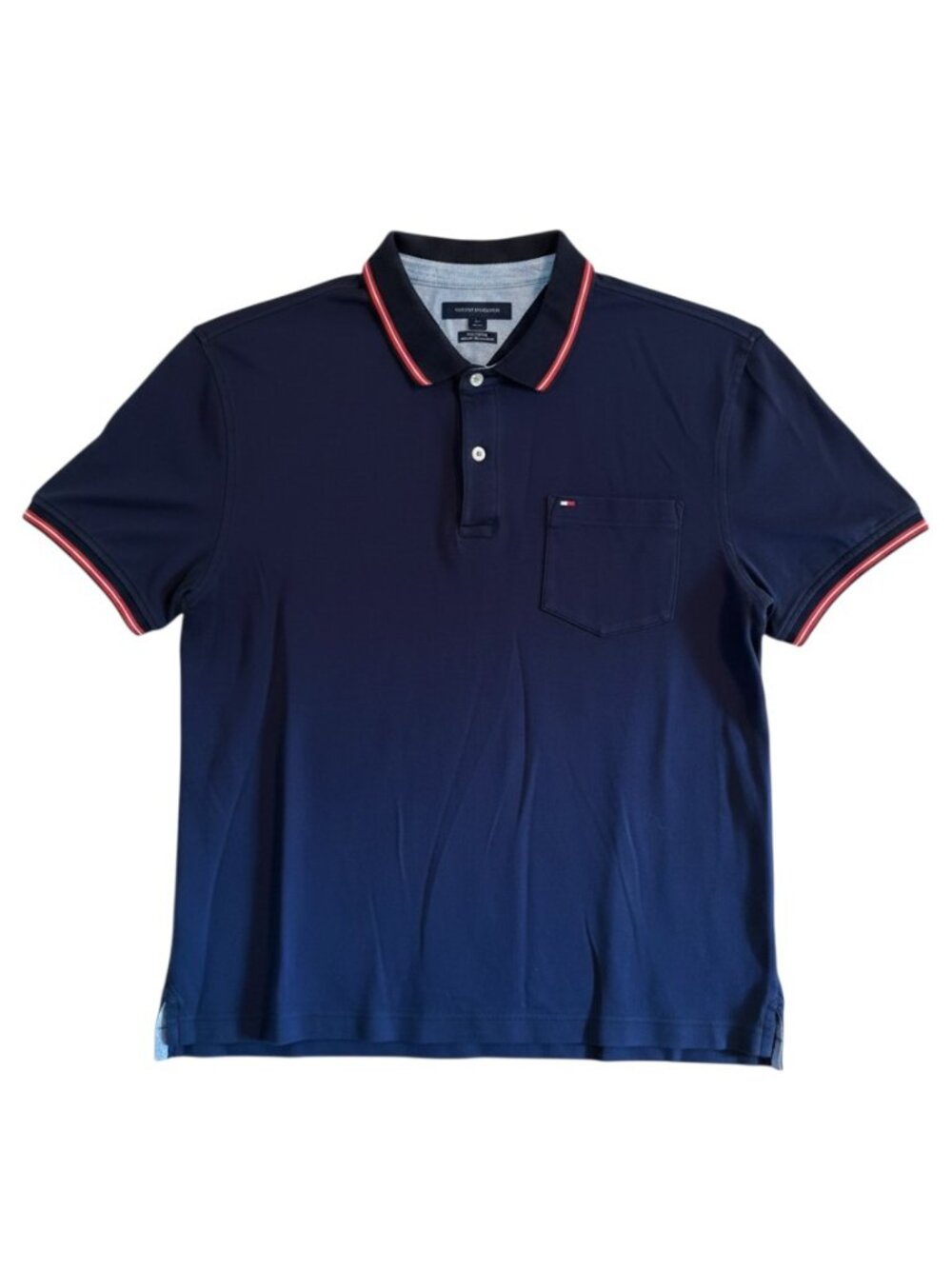 Tommy Hilfiger Collared Polo Shirt Size Large